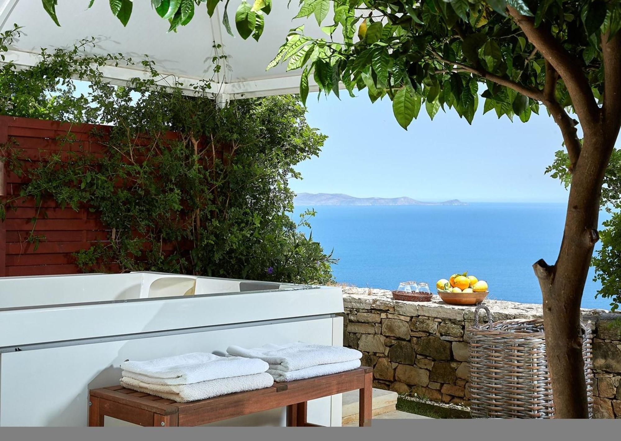 Villa Vollard With Amazing View Pool Iraklion Buitenkant foto