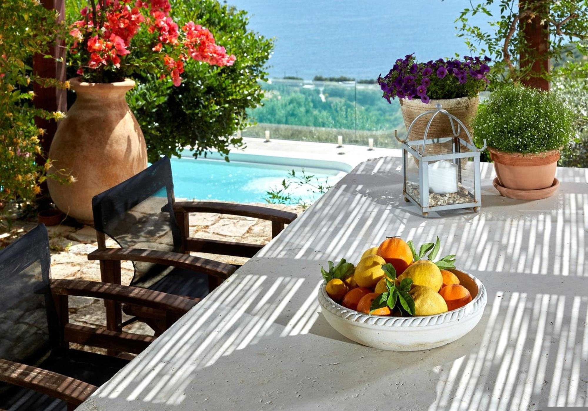 Villa Vollard With Amazing View Pool Iraklion Buitenkant foto