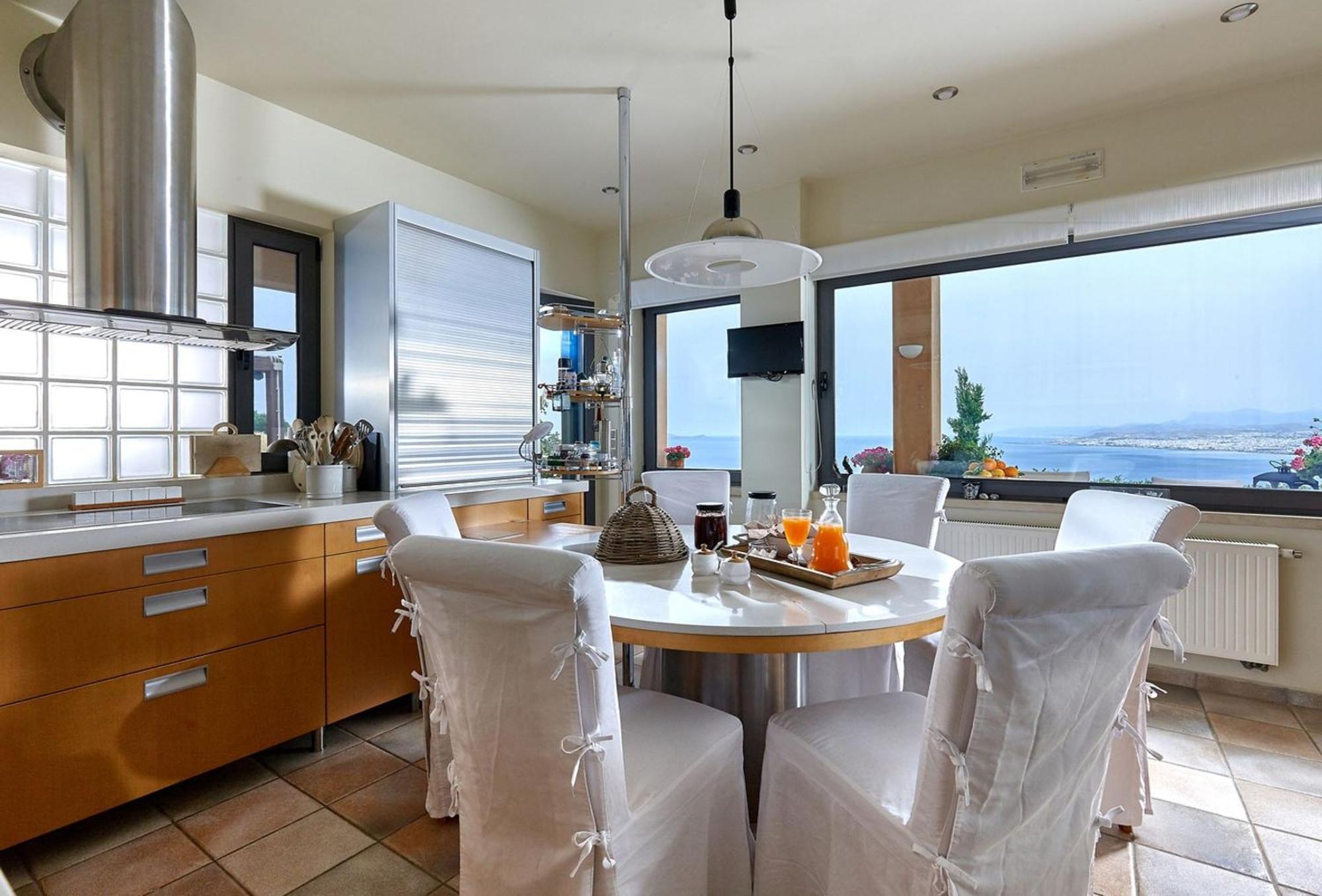 Villa Vollard With Amazing View Pool Iraklion Buitenkant foto