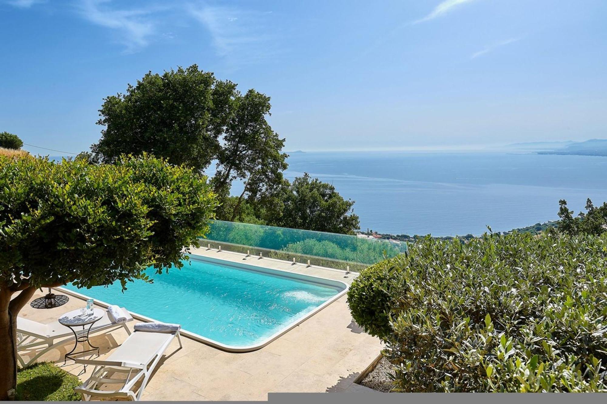 Villa Vollard With Amazing View Pool Iraklion Buitenkant foto