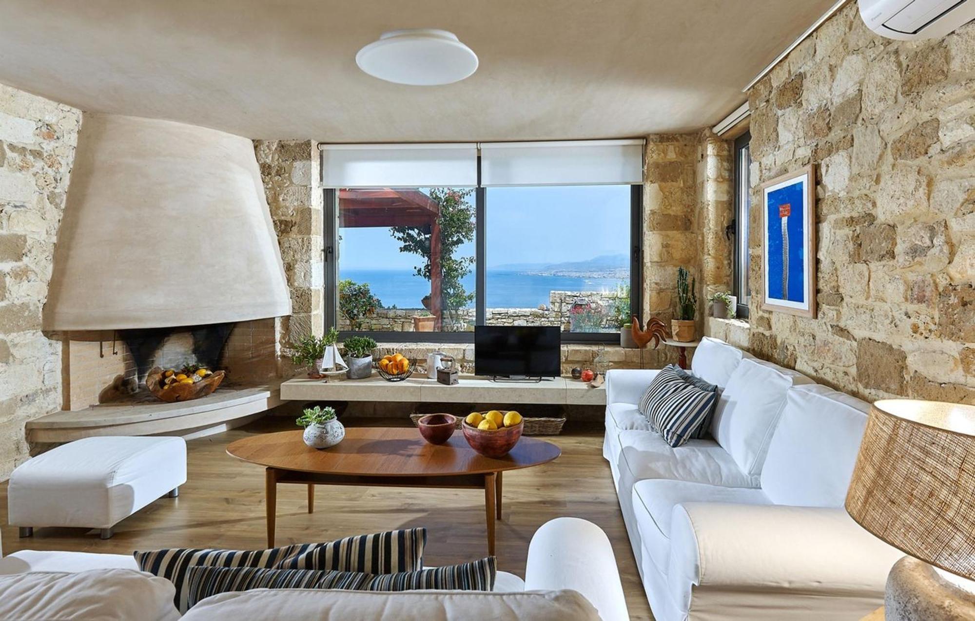 Villa Vollard With Amazing View Pool Iraklion Buitenkant foto
