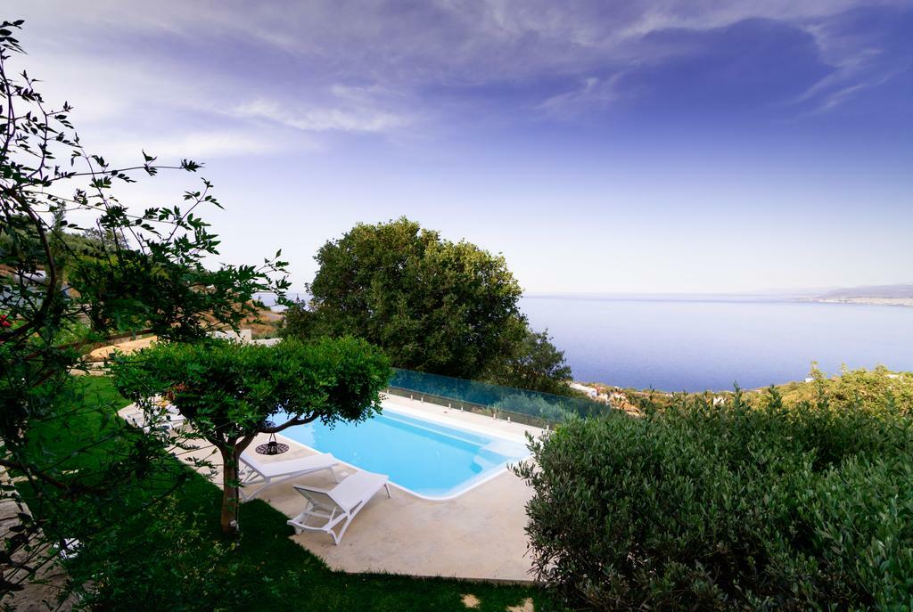 Villa Vollard With Amazing View Pool Iraklion Faciliteiten foto